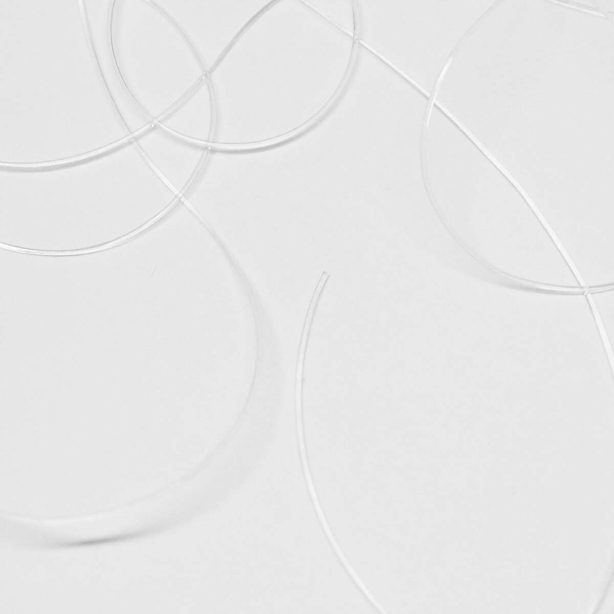 Fio de silicone detalhe fio