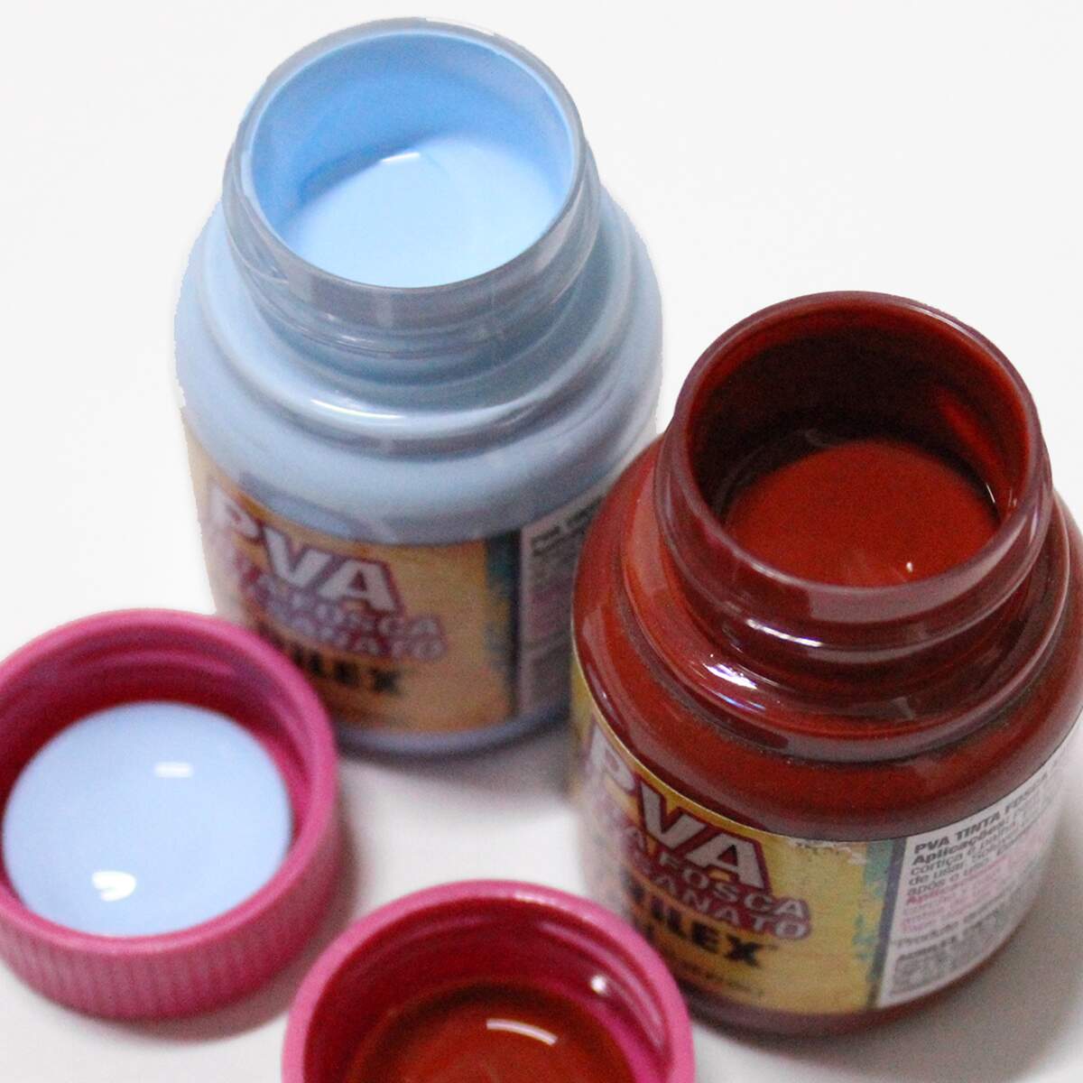 Tinta para PVA Artesanato detalhe tinta