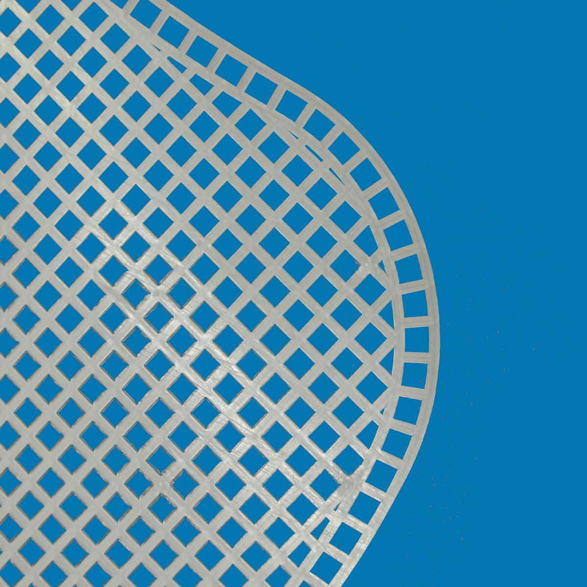 Imagem detalhada Tela de plástico