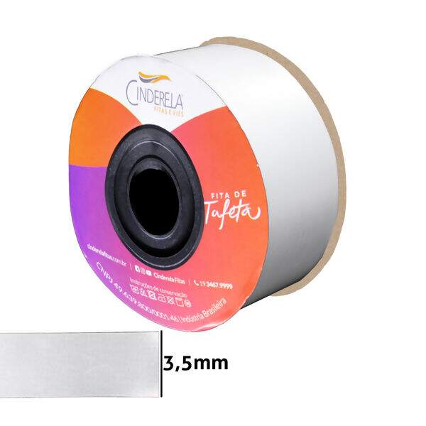 Fita-Tafeta-35mm-Cinderela-50m-Branco