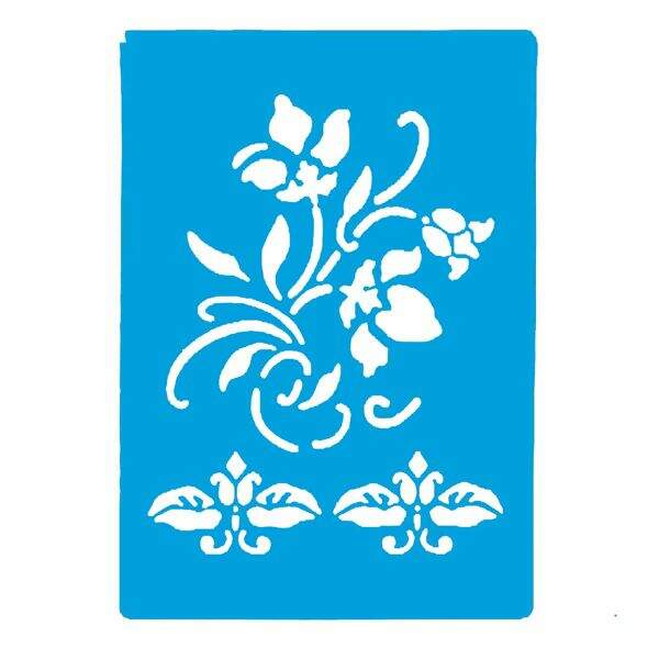 Stencil-Acrilex-1148-Tribal-Flores-1