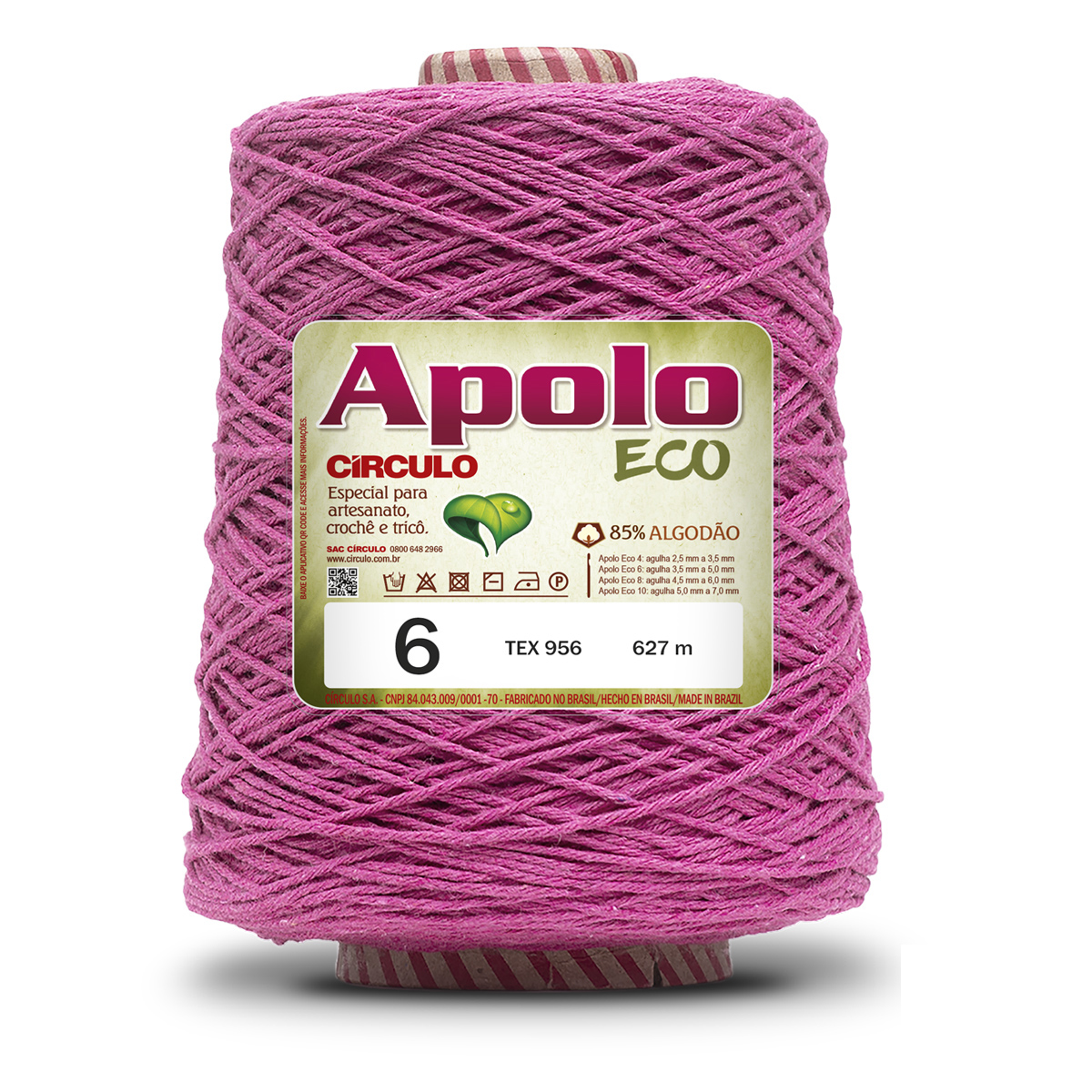 Barbante Apolo 6 Círculo 610m 600g - 010861 Promo Ano Novo P2