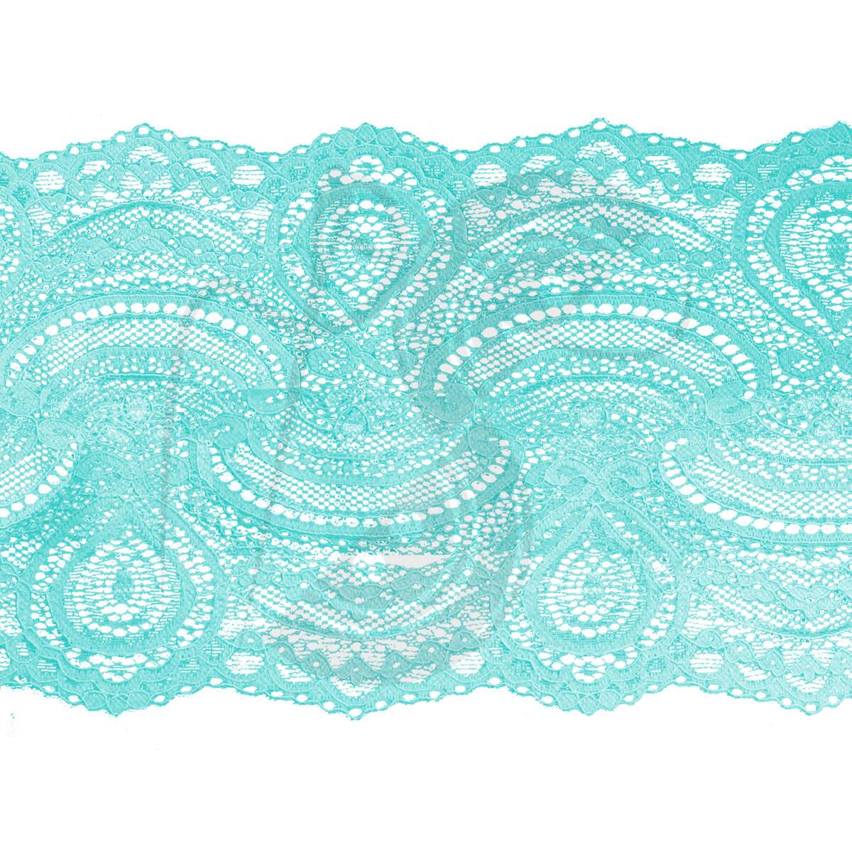 Renda azul best sale turquesa