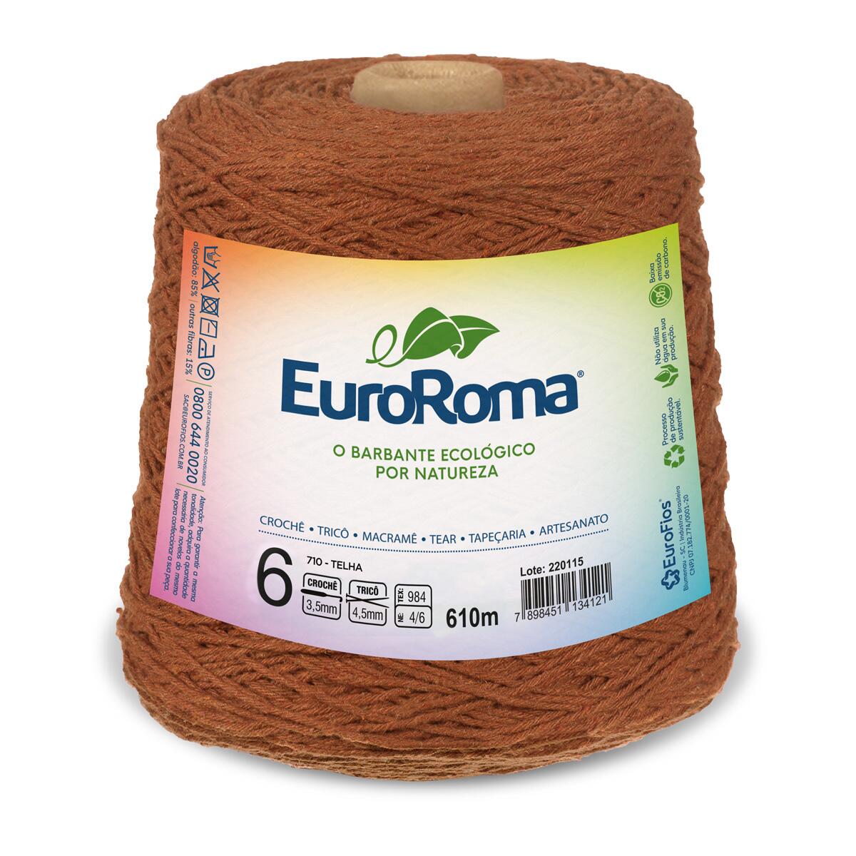 Barbante Euroroma 6 610m 600g - 013767