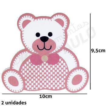 Aplique-Visa-Urso-Malhado-Rosa