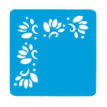 Stencil-Acrilex-1185-Tulipas-Floral-1