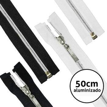 Ziper-Aluminizado-50cm-10un