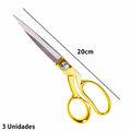 Tesoura-Alfaiate-Dourada-SP336-Medida-Ata