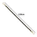 Alca-Metal-Corrente-PU-120cm-Medi
